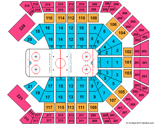 MGM Grand Garden Arena Seating Chart